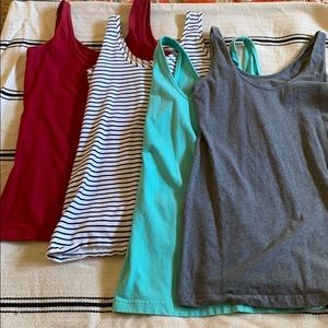 Scoop neck tanks